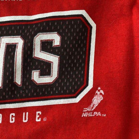 Detroit Red Wings Stanley Cup Final Tee NWOT XL 2008 Champions Hologram - Picture 9 of 10